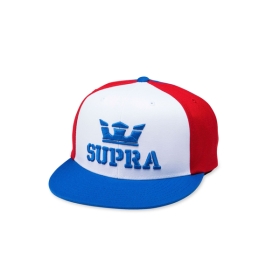 Supra Accessories ABOVE II SNAP BACK Hats Red/White/Blue | US-38288